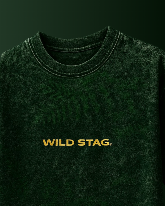 GREEN WILDSTAG TSHIRT