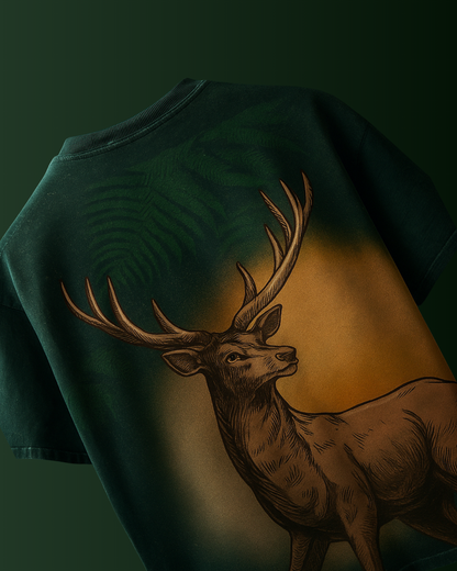 GREEN WILDSTAG TSHIRT