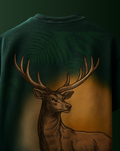 GREEN WILDSTAG TSHIRT