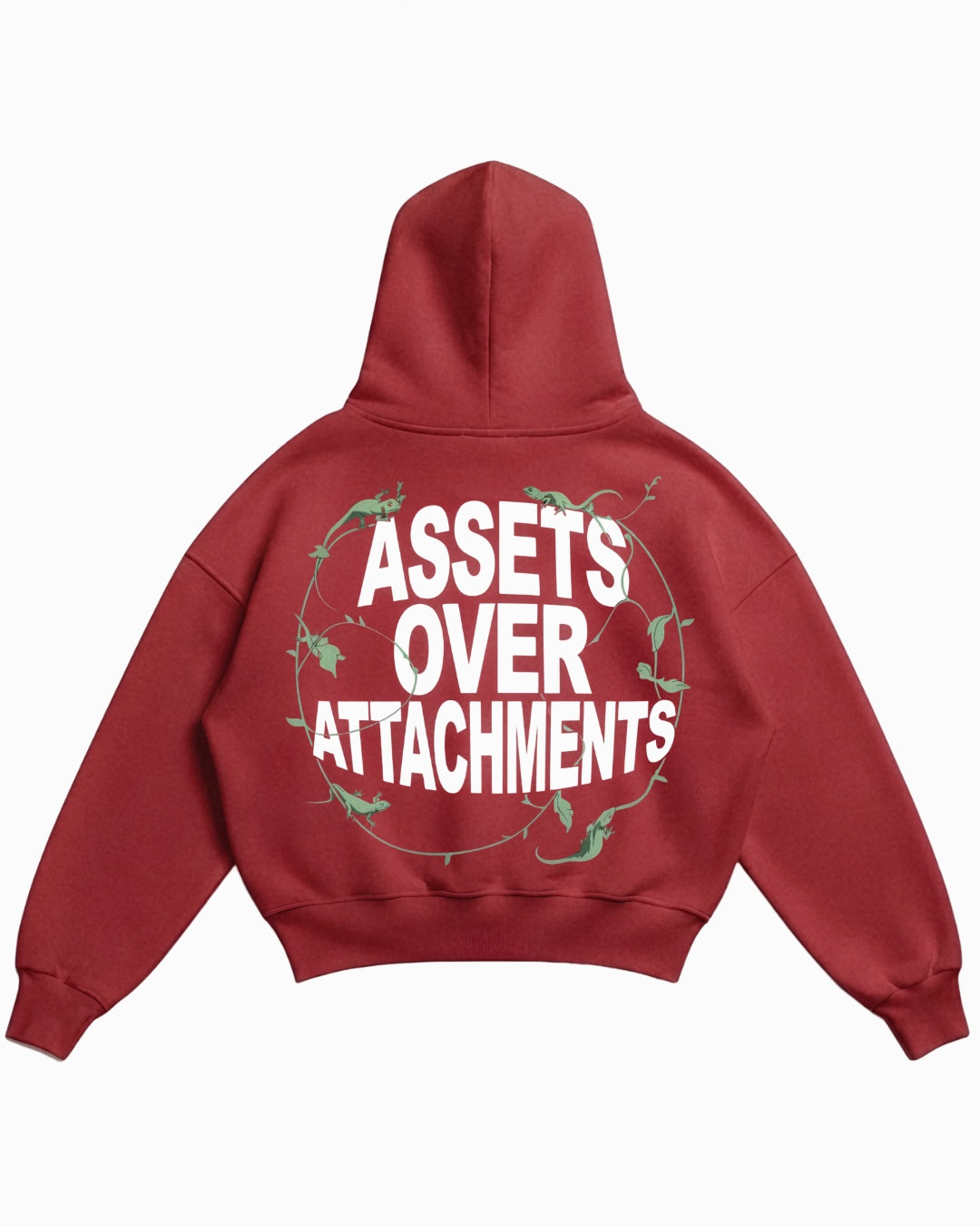 ASSET THEORY HOODIE (RED)