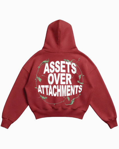 ASSET THEORY HOODIE (RED)