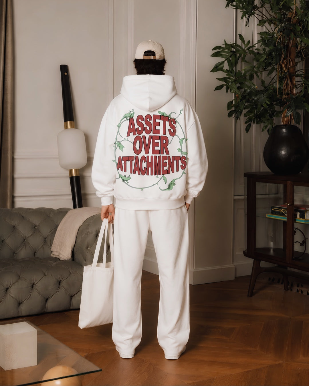 ASSET THEORY HOODIE (WHITE)