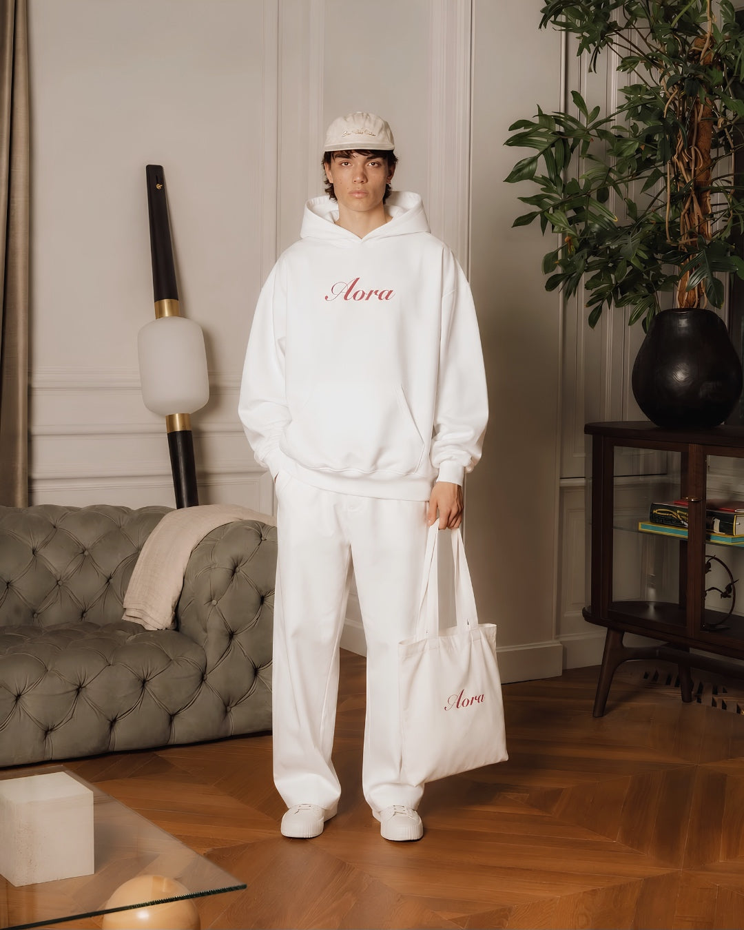 ASSET THEORY HOODIE (WHITE)