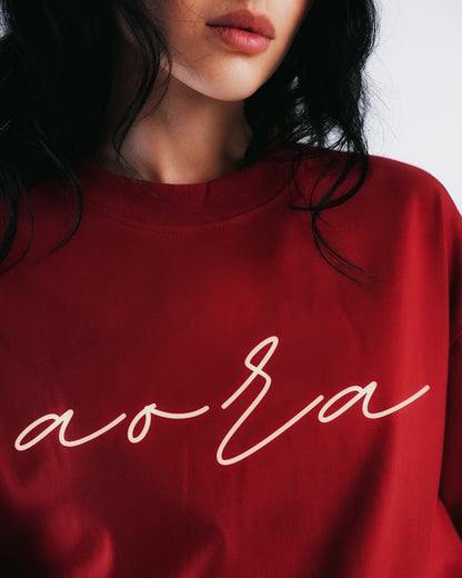 CRIMSON SIGNATURE TEE
