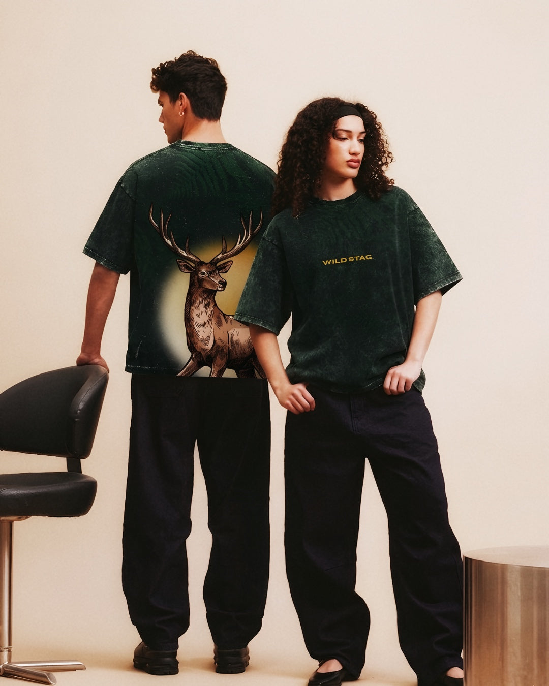 GREEN WILDSTAG TSHIRT