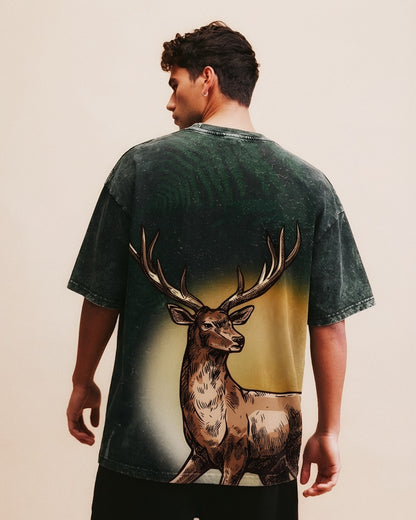 GREEN WILDSTAG TSHIRT