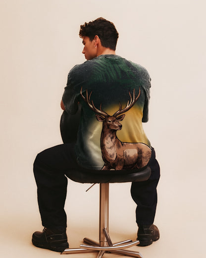 GREEN WILDSTAG TSHIRT