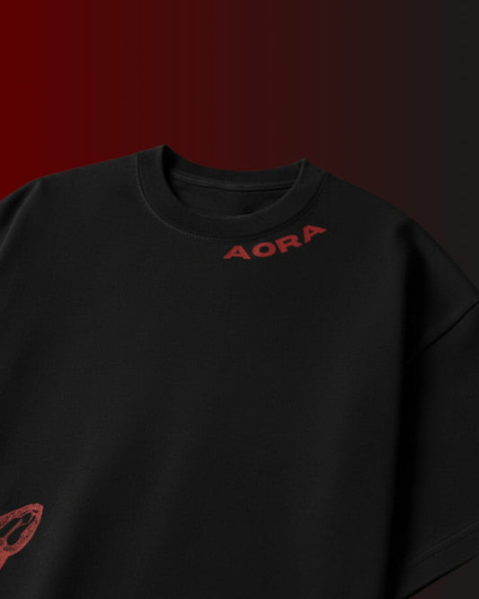 BLACK WILD PSYCHE TSHIRT