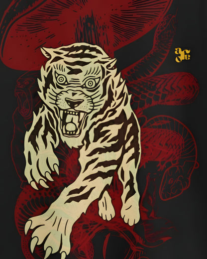 BLACK WILD PSYCHE TSHIRT