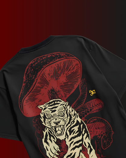 BLACK WILD PSYCHE TSHIRT