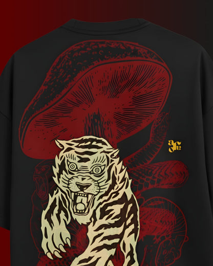 BLACK WILD PSYCHE TSHIRT