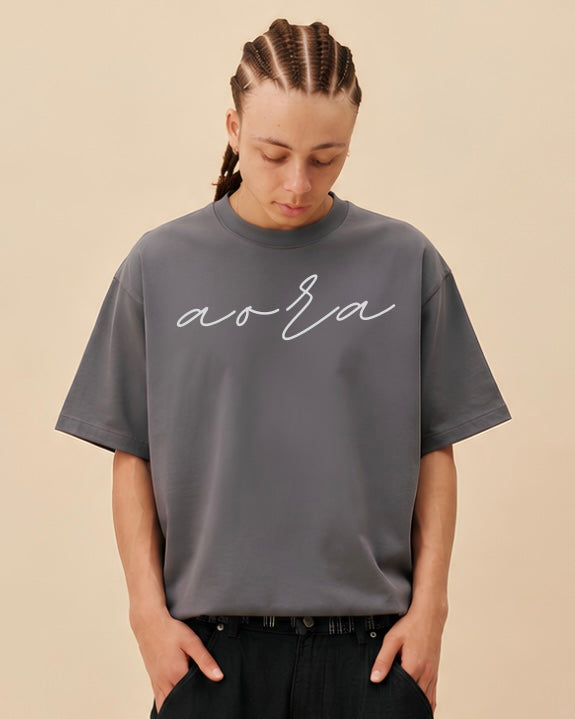 GRAPHITE SIGNATURE TEE