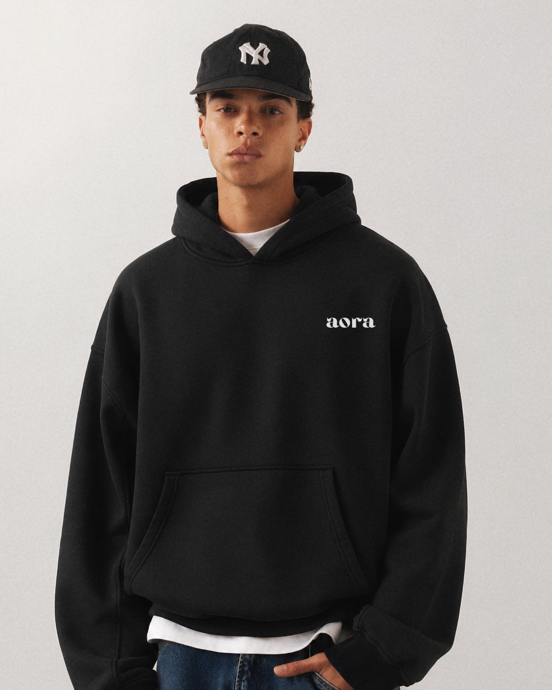 FLOURISH HOODIE (BLACK)