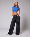 CARBON BAGGY JEANS