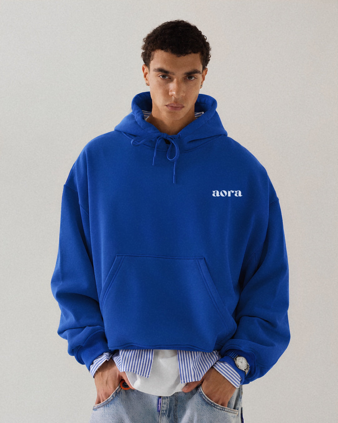 FLOURISH HOODIE (BLUE)