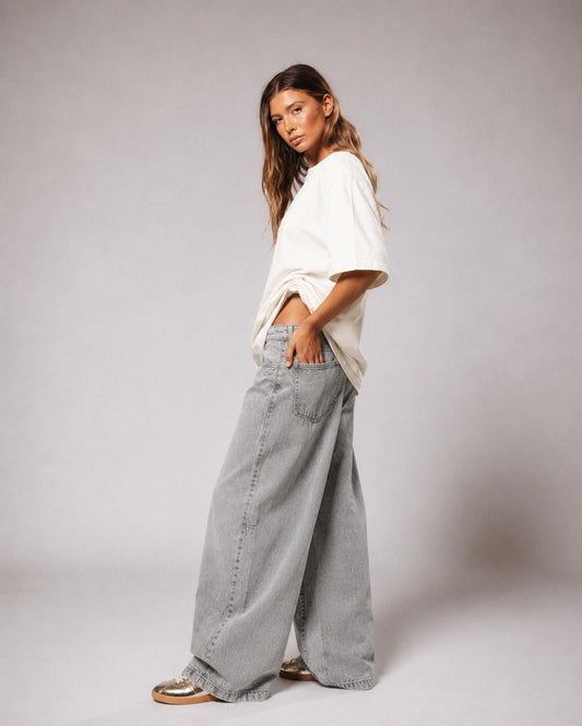 STONEWASH BAGGY JEANS